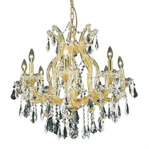 Elegant Lighting Maria Theresa 26&quot 9 Light Royal Crystal Chandelier