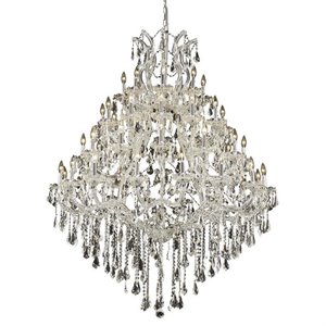 Elegant Lighting Maria Theresa 46&quot 49 Light Royal Crystal Chandelier