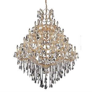 Elegant Lighting Maria Theresa 46&quot 49 Light Royal Crystal Chandelier
