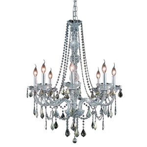 Elegant Lighting Verona 28&quot 8 Light Royal Crystal Chandelier