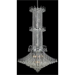 Elegant Lighting Toureg 44&quot 20 Light Royal Crystal Chandelier