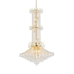 Elegant Lighting Toureg 44&quot 20 Light Royal Crystal Chandelier