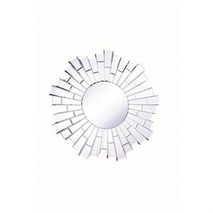 Elegant Lighting Modern 24&quot Round Decorative Mirror