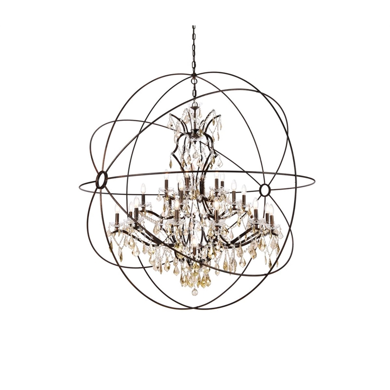 Elegant Lighting Geneva 60