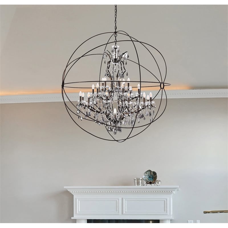 Elegant Lighting Geneva 60