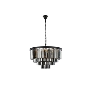 Elegant Lighting Sydney 32&quot 8 Light Royal Crystal Chandelier