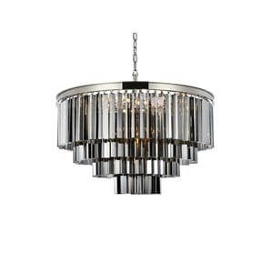 Elegant Lighting Sydney 32&quot 8 Light Royal Crystal Chandelier