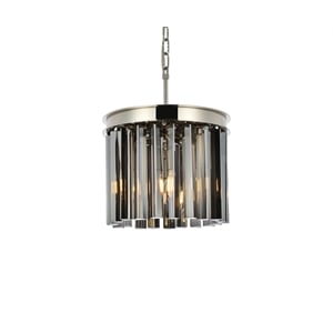 Elegant Lighting Sydney 12&quot 3 Light Royal Crystal Chandelier