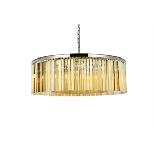 Elegant Lighting Sydney 44&quot 10 Light Royal Crystal Chandelier