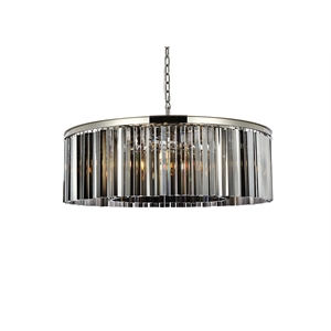 Elegant Lighting Sydney 44&quot 10 Light Royal Crystal Chandelier