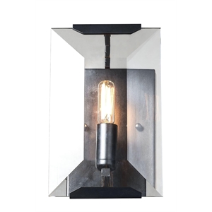 Elegant Lighting Monaco 6&quot Glass Crystal Wall Sconce