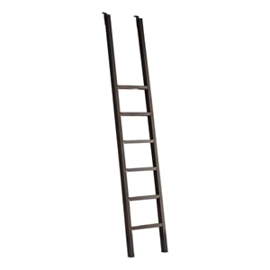 Martin Furniture Toulouse Metal Ladder in Black
