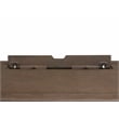 Martin Furniture Carson Wood Electronic Sit/Stand Desk Weathered Dove Gray