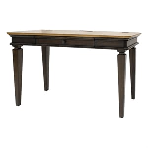 Executive Writing Desk Writing Table Office Desk Solid Wood Top Brown