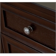 Martin Furniture Fulton Double Pedestal Desk in Espresso