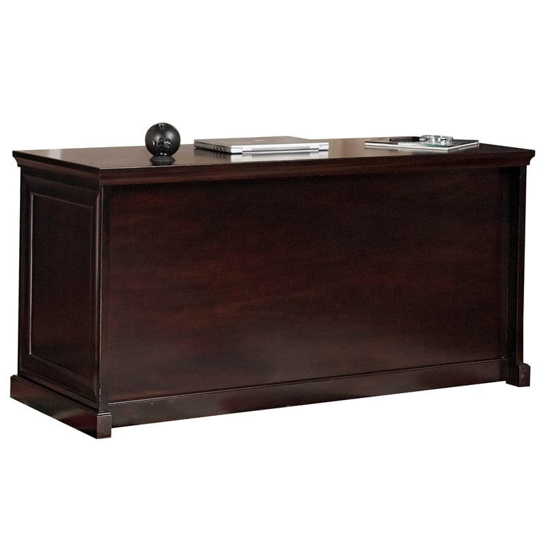 Martin Furniture Fulton Double Pedestal Desk in Espresso