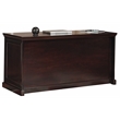 Martin Furniture Fulton Double Pedestal Desk in Espresso