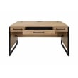 Modern Wood Laminate Office Writing Desk Storage Desk  Light Brown