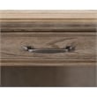 Martin Furniture Credenza Wood Office Desk Writing Table in Light Brown