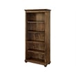 Martin Furniture Wood Bookcase W/ Doors Office Storage Fully Assembled in Brown