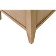 Modern Wood Credenza Wood Office Desk Writing  Fully Assembled Light Brown