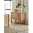 Modern Wood Lateral File Storage File Drawer Office Fully Assembled Light Brown