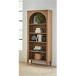 Martin Furniture Wood Open Bookcase Office Cabinet in Light Brown