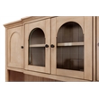 Modern Wood Credenza and Hutch Wood Office Desk Hutch Light Brown