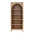 Martin Furniture Wood Open Bookcase Wall Office Cabinet Storage Bookcase Light Brown