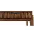Mid-century Modern Writing Desk  Office Desk Wood Storage Desk Brown