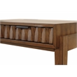Mid-century Modern Writing Desk  Office Desk Wood Storage Desk Brown