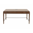 Mid-century Modern Writing Desk  Office Desk Wood Storage Desk Brown
