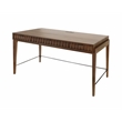 Mid-century Modern Writing Desk  Office Desk Wood Storage Desk Brown
