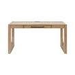 Martin Furniture Wood Writing Desk Office Desk Storage Desk Light Brown