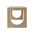 Martin Furniture Wood Writing Desk Office Desk Storage Desk Light Brown