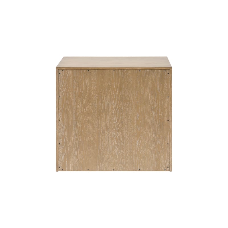 Martin Furniture Wood Lateral File Storage File Drawer in Light Brown