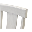 Traditional Wood Kitchen Extension Dining Table and Eight Chairs White