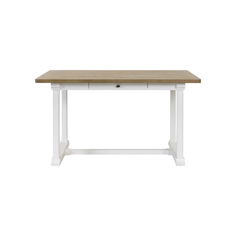 Modern Wood Counter Height Kitchen Dining Table Kitching seating table Brown
