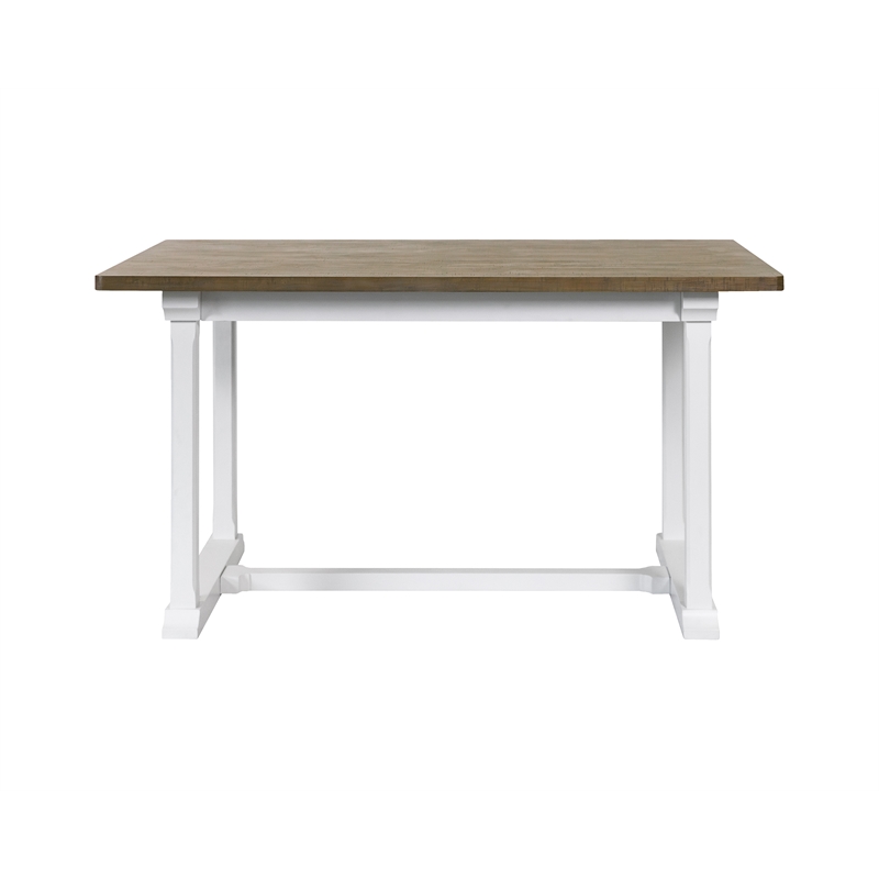 Modern Wood Counter Height Kitchen Dining Table Kitching seating table Brown
