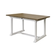 Modern Wood Counter Height Kitchen Dining Table Kitching seating table Brown