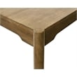Modern Wood Rectangular Kitchen Dining Table Kitchen Table Brown