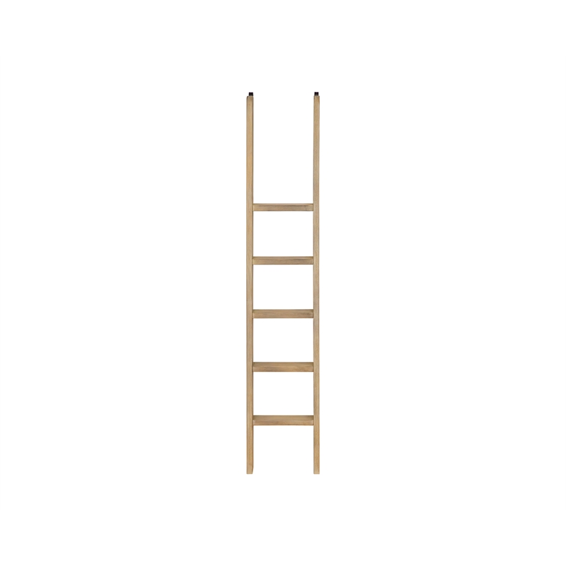 Contemporary Decorative Wooden Ladder Brown Finish