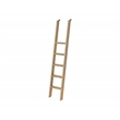 Contemporary Decorative Wooden Ladder Brown Finish