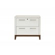Contemporary Laminate Wood Lateral File Fully Assembled White