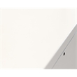 Modern Wood Drop-Lid Secretary Desk Fully Assembled White Finish