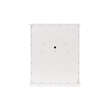 Modern Wood Drop-Lid Secretary Desk Fully Assembled White Finish