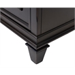 Hartford Wood Drop-Lid Secretary Desk Fully Assembled Black