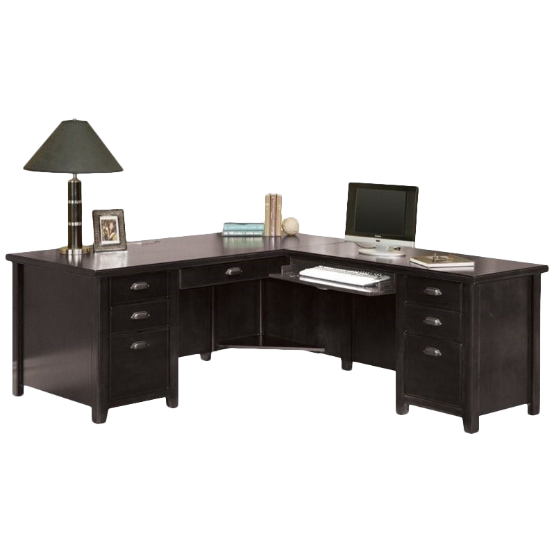 Lane Kathy Ireland Home By Martin Tribeca Loft Right Hand Executive Desk