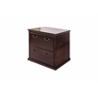 Huntington Two Wood Drawer Lateral File Cabinet Office Storage File Cherry
