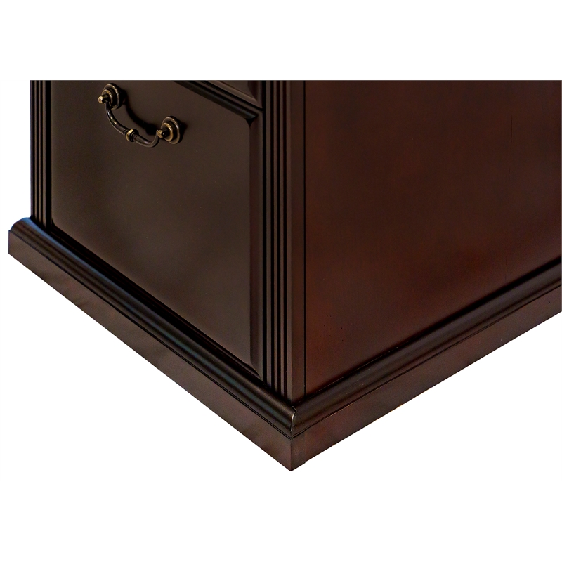 Martin Furniture Huntington Club 4-Drawer Wood Vertical File Cherry